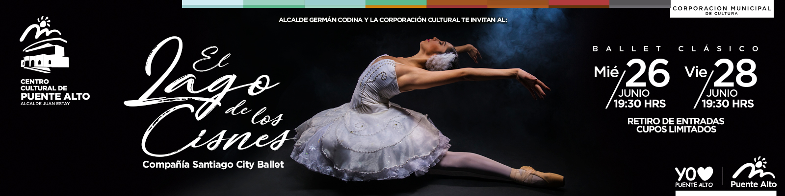 Disfruta del clásico del Ballet Mundial “El lago de los Cisnes”.